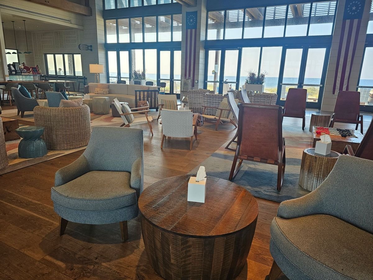 The Lodge at Gulf State Park Hilton restaurant breakfast
